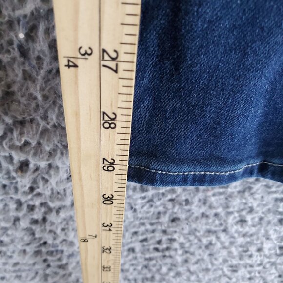YMI Jeans Womens Size 3/26 Blue Bootcut Stretch Denim Mid Rise Fade Wash - Picture 8 of 13